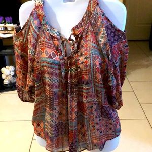 Cold Shoulder Blouse